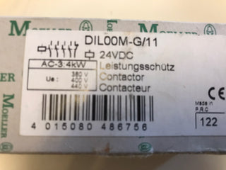 Eaton Moeller DIL00M-G/11 Schütz – 24V DC – NEU & OVP0