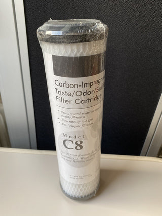 Pentek C8 Carbon Wasserfilter | 10" Aktivkohlefilter 1µm | NEU & OVP1