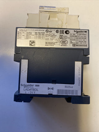Schneider Electric LC1D09 BL SCHÜTZ 24VDC 4kW/400V10