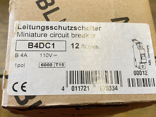 ABL Sursum B4DC1 Leitungsschutzschalter B4 6A 1-polig 110V DC – neu1