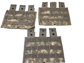 LOT von 3 US Military Molle II Triple Mag Pouch ACU Digital NSN 8465-01-525-05988