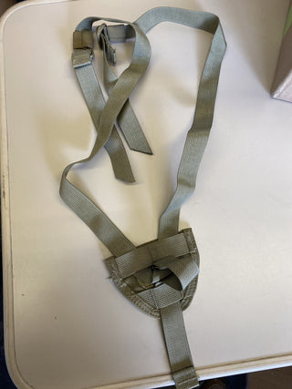 Cordura Nylon War Belt Y-Suspenders Khaki NEW adjustable NSN 8415-01-529-24561