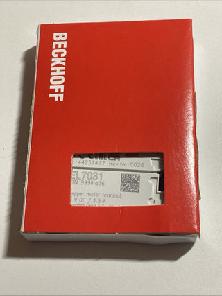 Beckhoff EL7031 EtherCAT-Klemme (Schrittmotorendstufe) – NEU & OVP