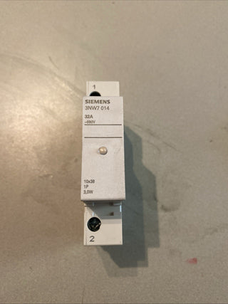 Siemens SENTRON Zylindersicherungshalter 3NW7014 (1-polig, 10x38mm, mit LED)