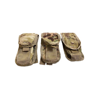 3x MOLLE 2-Magazin Munitionstasche, 5.56mm, NSN 8465-01-580-0701, MultiCam0
