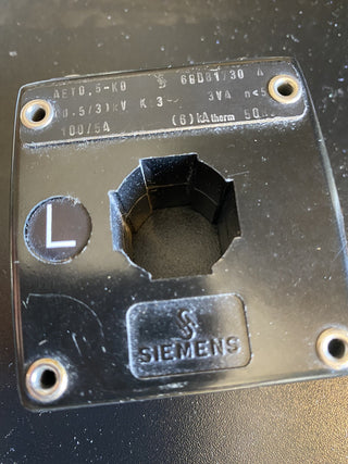 Siemens PH Aufsteckstromwandler + BBC Schalttafel-Einbau-Meßgerät gebraucht4