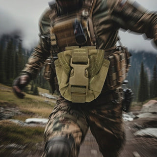 USMC M-67 Granatentasche coyote Braun MOLLE ILBE FILBE NSN 8465-01-558-51850