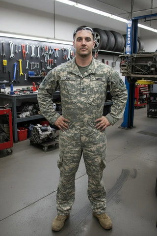 US Army "Cold Weather" Mechaniker-Overall –Extra dickes Gewebe