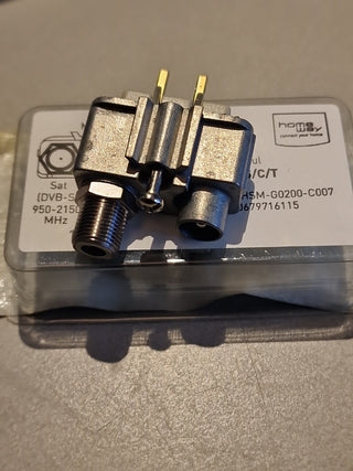 4xHOMEWAY Multifunktionsdose UP 0slot 2SAT/TV HAXHSM-G0200-C007#52