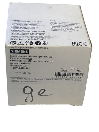 Siemens Dauerlichtelement LED gelb (8WD4420-5AD)1