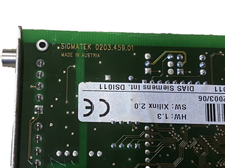 Sigmatek DIAS Interface für Simodrive DSI 011 DIAS-BUS M-Tek 05-066-0118