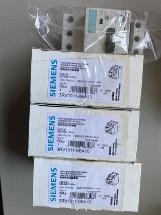 Siemens SIRIUS Leistungsschalter 3RV1011-0EA10 | S00 | 0,28-0,4A | NEU & OVP0