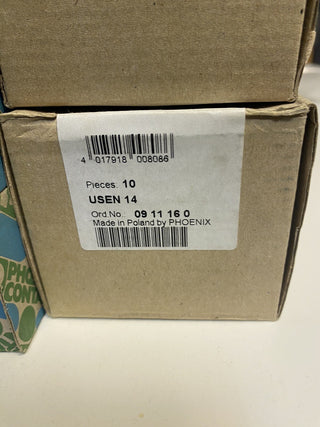 10X Phoenix Contact Sicherungsklemme USEN 142