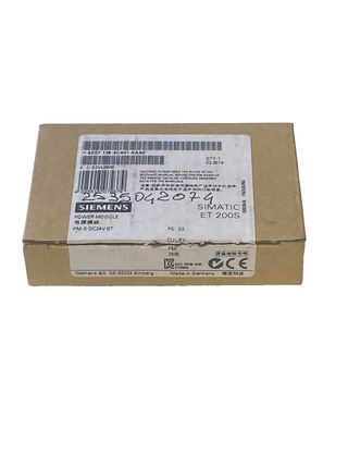 Siemens 6ES7138-4CA01-0AA0 SIMATIC DP Powermodul PM-E ET 200S 2
