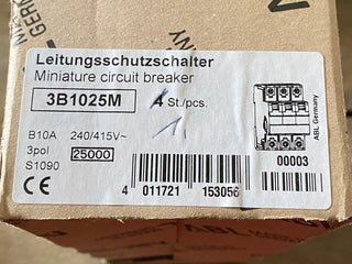 ABL Sursum 3B1025M Leitungsschutzschalter, Sicherungsautomat 240/415V1