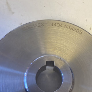 Original Tetra Pak Laufrad / Impeller 549238 (U095223) – Edelstahl 1.4404 – NEU3
