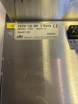 Pilz PXTIP 132 IBS 5 Worte Bedienterminal | PXT 132 PGS5 | Interbus | Geprüft1