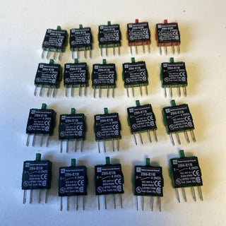 20X SCHNEIDER ELECTRIC ZB6E1B. CONTACT BLOCK, 1NO, 6A, QUICK CONNECT1