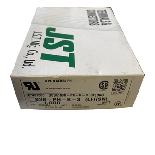 1000x JST B3B-PH-K-S(LF)(SN) Stiftleiste gewinkelt/gerade 3-polig RM 2,00mm – NE