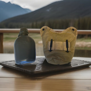 Mil-Tec - US Plastic Canteen - Feldflasche mit Hülle  - Coyote5