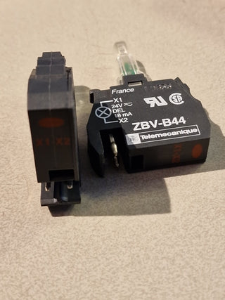 2xTelemecanique ZBV B44 Modul VPE2