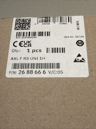 NEU Phoenix Contact AXL F RS UNI 1H Kommunikationsmodul 2688666 OVP SPS Axioline1