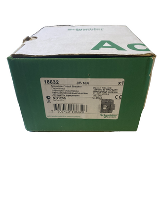 Schneider Electric 18632 Leitungsschutzschalter NG125N 3P 10A neu0