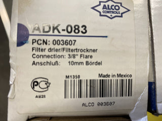 Filtertrockner, Alco, ADK-083, 3/8" SAE, Bördelanschlüsse, 0036070