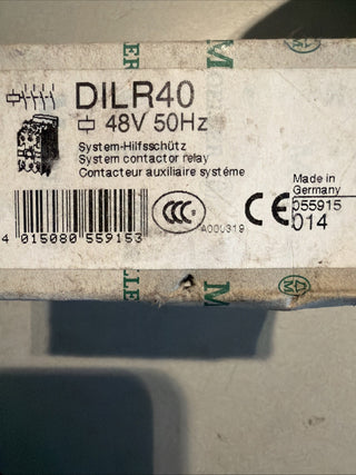Klöckner Moeller DILR40 Hilfsschütz 42V 50Hz/48V 50Hz Unused OVP2