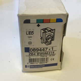 Telemecanique ZB4BW0M314 – Leuchtblock mit LED (Grün) – NEU & OVP0