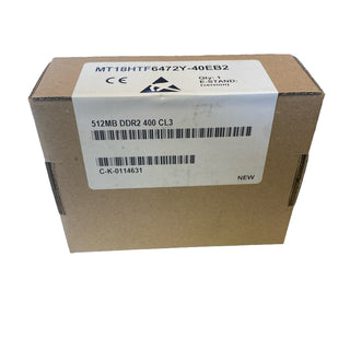 Micron 512MB DDR2 RAM PC2-3200R 400MHz ECC Registered Server MT18HTF6472Y-40EB22