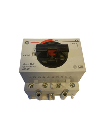 ASTR633N 666581 GENERAL ELECTRIC ASTER Drehschalter 63A 3S+Ö 415Vac0