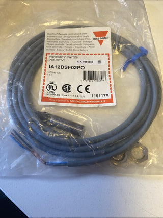 Carlo Gavazzi Inductive Proximity Sensor Switch IA12DSF02PO2
