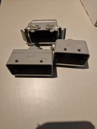 Posten Harting Han Gehäuse Fabrique en RFA Industriesteckverbinder Set Gebraucht1