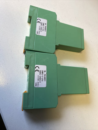 2X Phoenix Contact Solid-State-Relaismodul EMG 17-OV- 24DC/ 24DC/2 relay 29468030