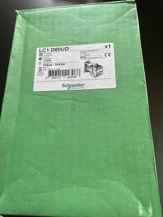 Schneider Electric TeSys D Leistungsschütz LC1D80UD 3-polig 80A 250V DC 37kW0