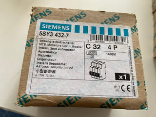 Siemens Leitungsschutzschalter 4-polig 32A | EAN 4001869249308 | NEU & OVP0