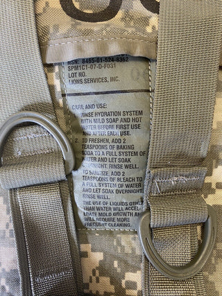 Molle II Trinksystem von Hydramax NSN #8465-01-524-83625