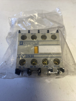 Telemecanique LA1DN04 Hilfsschalterblock – TeSys D – 4 Öffner (4 NC) – NEU2