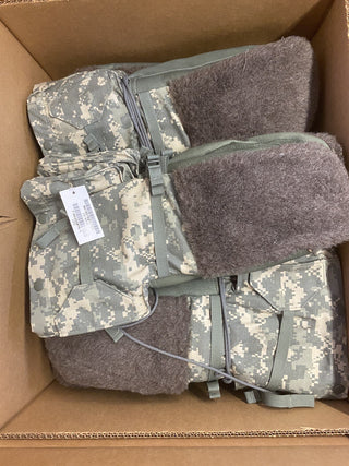 Vintage US Army Militär extrem kaltes Wetter Handschuhe Set Größe Medium mit Fut10