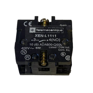 1x TELEMECANIQUE XEN-L1111, 400V, Kontaktblock2