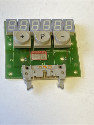 Siemens SIMODRIVE 6SC6500-0UB02 Digital-Anzeige (6-stellig)1