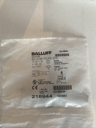 Balluff BES0068 Induktiver Sensor – BES M12MI-PSC40B-S04G – NEU0