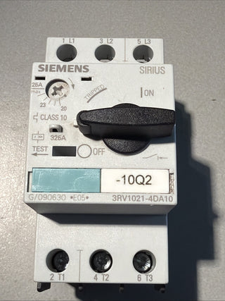 Siemens Sirius Leistungsschalter 3RV1021-4DA10 Motor protection circuit breaker0