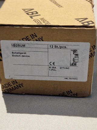 ABL Sursum 1B25UM  Leitungsschutzschalter/B25A 277VAC6