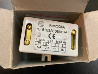 SACI Rhona TU20 Stromwandler – 250/5A – Art. 356110 – NEU0