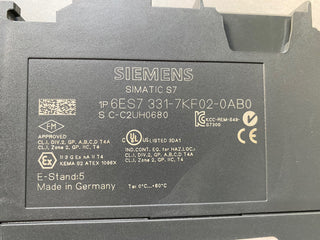 Siemens SIMATIC S7-300 SM 331 | 6ES7331-1KF02-0AB0 | Analog Input 8x13Bit | NEU0