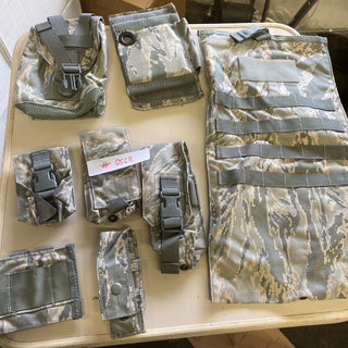 6x US Army GCS Pouches Taschen Set Molle Weste Koppel Tragesystem Selten NEU2