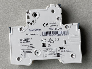 Siemens 5SY4110-6 Leitungsschutzschalter MCB B10 Sicherungsautomat 1-polig neu2