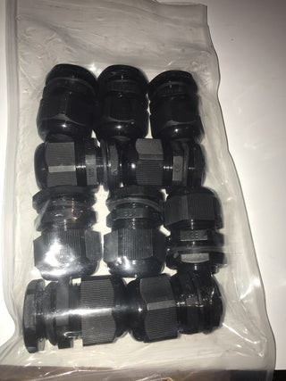 HellermannTyton NGM25-BLK M25 Kabelverschraubung 13-18mm Schwarz (Pack 101